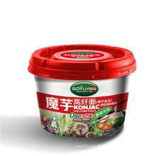 Almoço de baixa calorias Shirataki Instant Cup Noodle